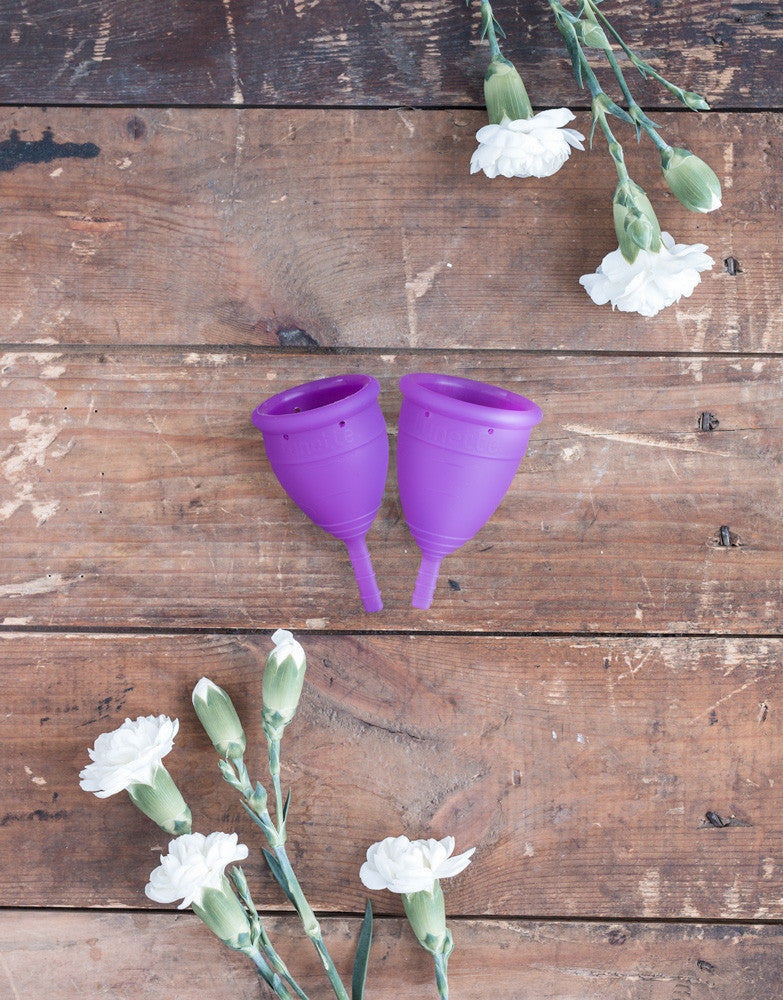 Lunette Menstrual Cup Violet Model 1 OliviaBeauty